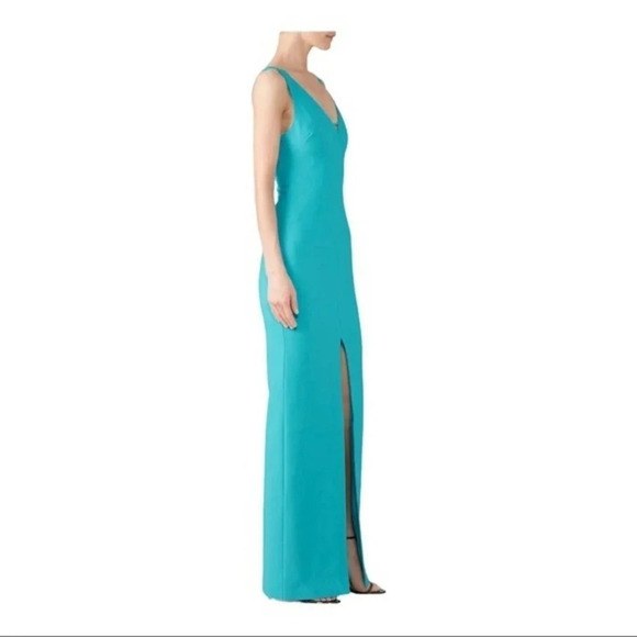 Likely Nicolette Gown in Teal Blue Long Formal Maxi Dress - Picture 10 of 10